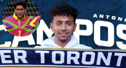 Hijo de Jorge Campos sigue sus pasos: Antonio Campos ficha con el Inter Toronto FC