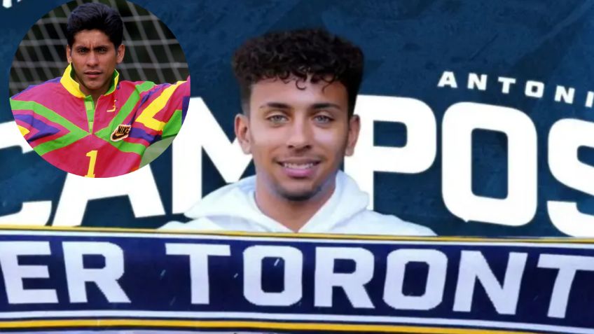 Hijo de Jorge Campos sigue sus pasos: Antonio Campos ficha con el Inter Toronto FC