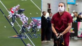 Foto que representa a ¿Quién es Mack Hollins? El jugador de New England Patriots que llegó esposado al Super Bowl LX