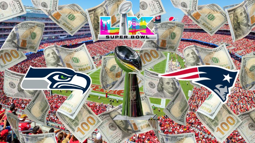 Seahawks vs Patriots: ¿Cuántos MILLONES reciben los ganadores y perdedores del Super Bowl LX?