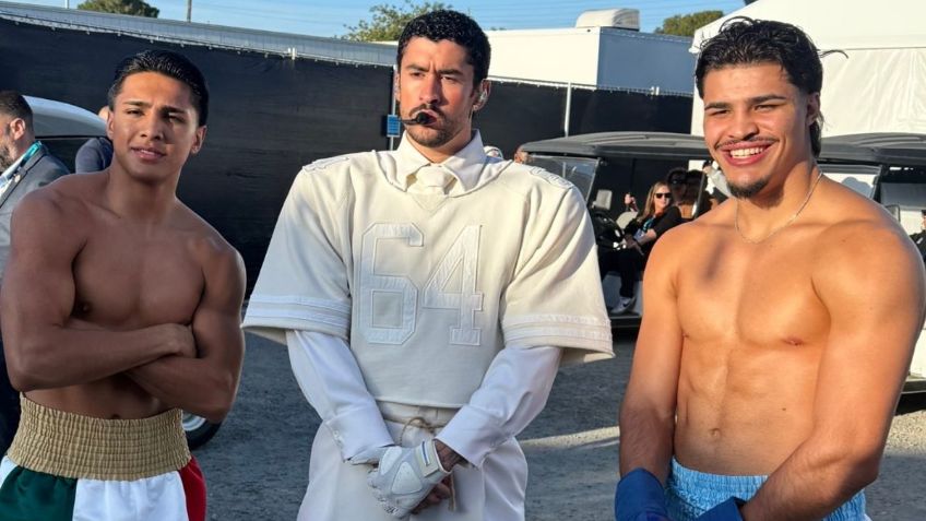 Super Bowl: ¿Quiénes son Xander Zayas y Emiliano Vargas, boxeadores que aparecieron con Bad Bunny?