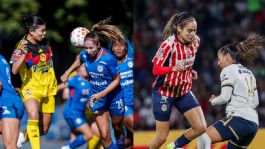 Foto que representa a Liga MX Femenil: América mantiene liderato tras vencer a Cruz Azul; Chivas pierde invicto ante Pumas