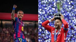 Foto que representa a Ni Hugo Sánchez ni Rafa Márquez: Raphinha elige a Alexis Vega como el mejor de México