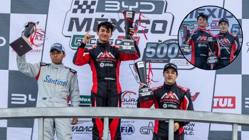 Alessandros Racing conquista doble podio en el arraque de la F4 NACAM en Puebla