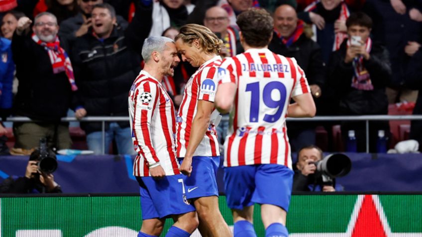Atlético de Madrid, imparable en Champions League; golea a Tottenham en los Octavos de Ida