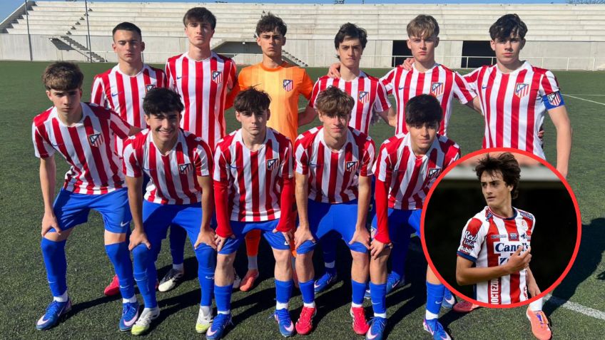 Es mexicano, tiene 16 años y buscará seguir los pasos de Obed Vargas en el Atlético de Madrid