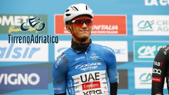 Foto de: Isaac del Toro HOY: ¿Cómo le fue al “Torito” este jueves 12 de marzo en Tirreno-Adriático 2026?