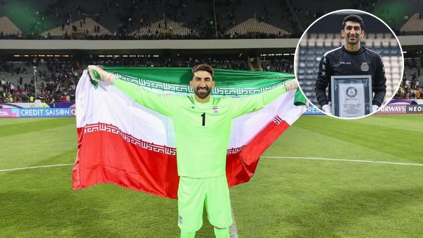 Desde Irán al Guinness: el saque de 61,26 metros de Beiranvand que hizo historia