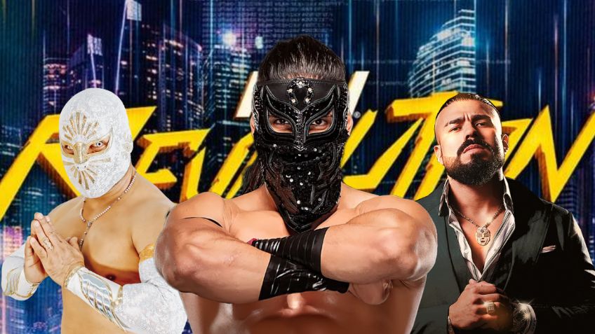 ¿Dónde ver a Bandido, Andrade y Místico en AEW Revolution 2026? | Cartelera, canal y horario