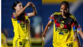Foto ilustrativa de la nota titulada: Liga MX Femenil: América domina a León con doblete de golazos de Nancy Antonio | VIDEOS