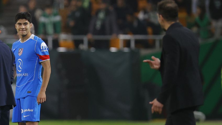 ¿Augurio mundialista? Cholo Simeone se rinde ante Obed Vargas tras titularidad en Atlético de Madrid