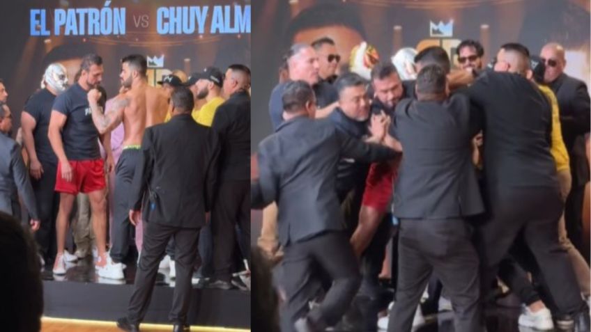 Ring Royale: Alberto del Río y Chuy Almada casi llegan a los golpes en el pesaje | VIDEO