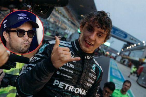 Foto de: GP de China 2026: Kimi Antonelli gana su primera carrera; ¿en qué lugar terminó Checo Pérez?