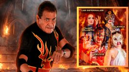 Foto que representa a El Satánico revela cómo nacieron Las Infernales en el CMLL: "Siempre fue mi sueño"