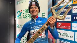 Foto que representa a Isaac del Toro se sincera: ganó Strade Bianche y Tirreno Adriático a pesar de estar enfermo