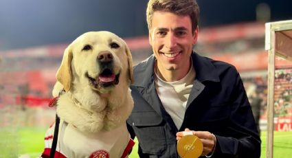 Canya, la historia de la mascota del Girona que apoya emocionalmente a los futbolistas