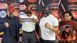 Foto que representa a CMLL: Virus, Cancerbero, Pólvora y El Coyote se rinden ante El Satánico: "Nadie va a ser igual"