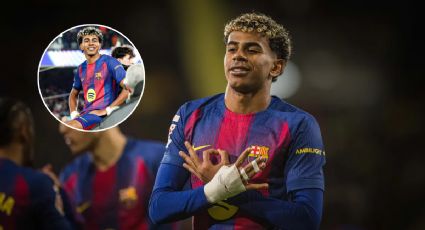 Lamine Yamal rompe récord de Kylian Mbappé y festeja al estilo Cristiano Ronaldo en Champions