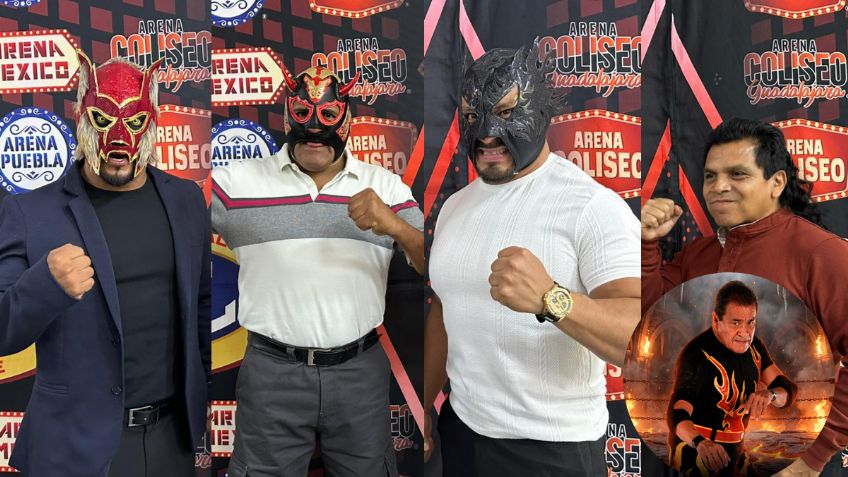 CMLL: Virus, Cancerbero, Pólvora y El Coyote se rinden ante El Satánico: "Nadie va a ser igual"