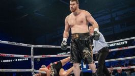 Foto que representa a Los brutales KOs de Arslanbek Makhmudov que ponen a temblar a Tyson Fury | VIDEO
