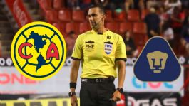 Foto que representa a César Ramos pitará el Clásico Capitalino y América festeja; este es su récord ante Pumas