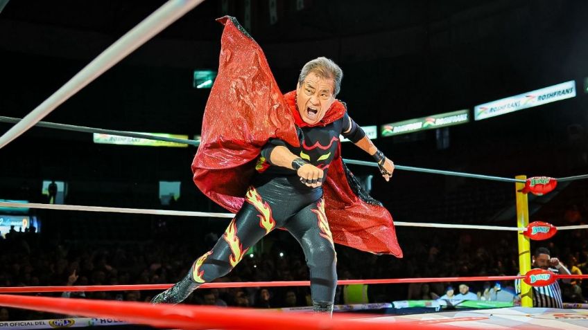 El Satánico, honrado por enfrentar a las máximas leyendas del CMLL: "La clave fue la disciplina"