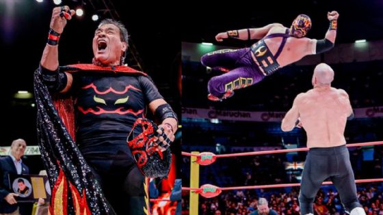 Foto de: CMLL: El Satánico se retira con triunfo; Hechicero, nuevo campeón en Homenaje a Dos Leyendas 2026