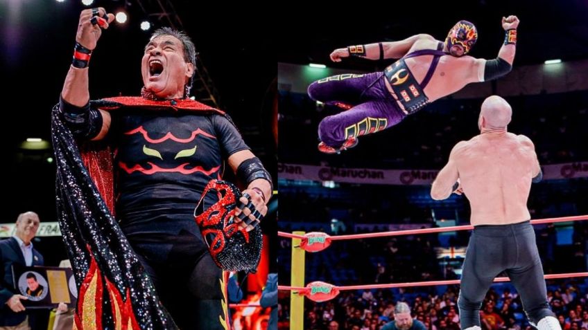 CMLL: El Satánico se retira con triunfo; Hechicero, nuevo campeón en Homenaje a Dos Leyendas 2026