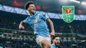 Foto ilustrativa de la nota titulada: Manchester City es campeón de la Carabao Cup tras vencer al Arsenal y frustrar su sueño del título