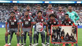 Foto que representa a Nueva Caledonia aterriza sin lujos en México para el Repechaje Intercontinental del Mundial 2026
