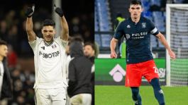 Foto que representa a Raúl Jiménez y Johan Vásquez aterrizan en CDMX para el partido ante Portugal por la Fecha FIFA