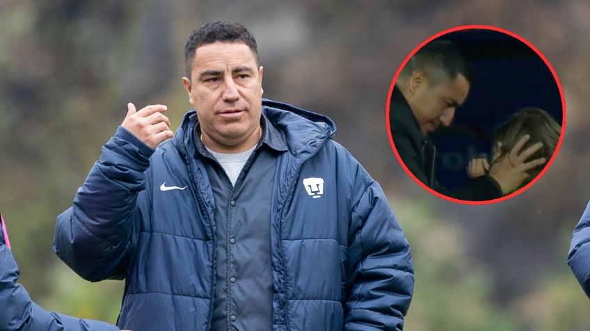 Efraín Juárez vive emotivo momento con su hijo tras gol de Robert Morales con Pumas | VIDEO