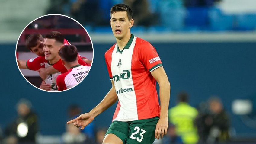 César Montes marca GOLAZO con Lokomotiv Moscú y confirma su regreso tras lesión | VIDEO
