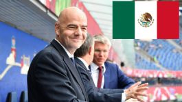 Foto que representa a ¿Gianni Infantino en México? Viajaría para Repechaje Intercontinental y Reinauguración del Azteca