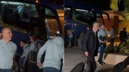 Foto que representa a Portugal llegó a Cancún para prepararse previo al juego ante México en el Estadio Azteca