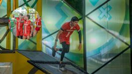 Foto que representa a Exatlón México: En relevos de infarto, Rojos gana la Batalla Colosal; Mati Álvarez logró la medalla