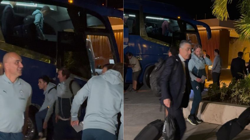 Portugal llegó a Cancún para prepararse previo al juego ante México en el Estadio Azteca