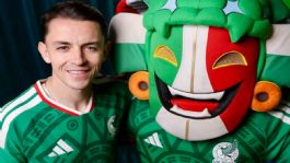 Foto que representa a Álvaro Fidalgo estrenaría dorsal con la Selección Mexicana; ¿Qué número usaría ante Portugal?