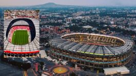 Foto que representa a Así luce el Estadio Azteca previo a su reinauguración con el México vs Portugal | VIDEO