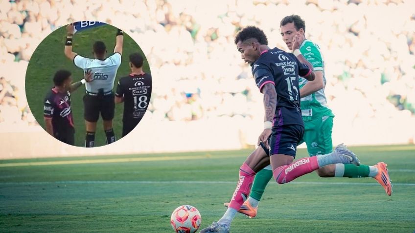 Édgar Guerra es suspendido el resto del torneo tras agredir a árbitro en Santos vs Puebla