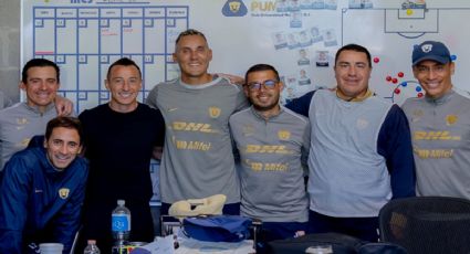 Andrés Guardado continúa su preparación como DT: visitó a Efraín Juárez en Pumas