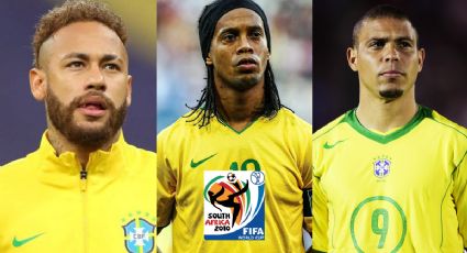 Las estrellas brasileñas que se ausentaron al Mundial 2010; desde Neymar a Ronaldinho y Ronaldo