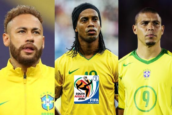 Foto de: Las estrellas brasileñas que se ausentaron al Mundial 2010; desde Neymar a Ronaldinho y Ronaldo