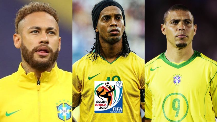 Las estrellas brasileñas que se ausentaron al Mundial 2010; desde Neymar a Ronaldinho y Ronaldo
