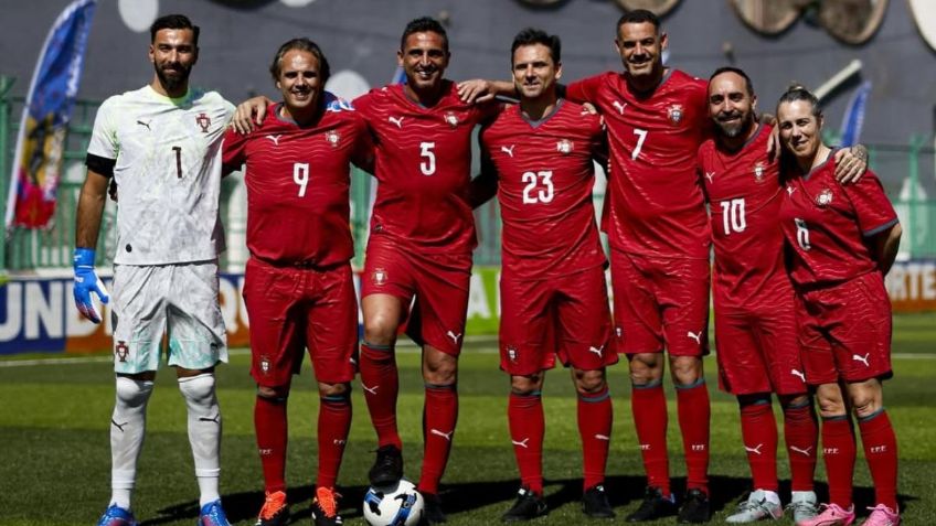 ¿Quiénes fueron las leyendas de Portugal que visitaron el Maracaná de Tepito?