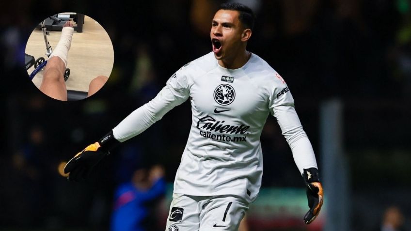 Luis Malagón muestra herida de la lesión que lo dejó fuera del Mundial 2026