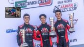 Foto ilustrativa de la nota titulada: Alessandros Racing se apodera del podio en la F4 NACAM en la Carrera 1