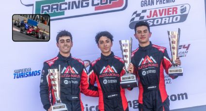 Alessandros Racing se apodera del podio en la F4 NACAM en la Carrera 1