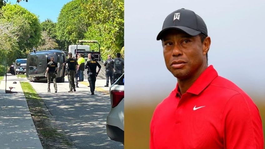 Tiger Woods sufre accidente al volcar su camioneta; ¿cuál es el estado del golfista?