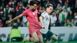Foto que representa a Con Álvaro Fidalgo como titular, México empata ante Portugal en la reinauguración del Estadio Azteca